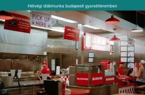 Hétvégi diákmunka budapesti gyorsétteremben